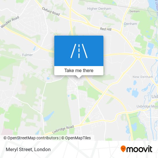 Meryl Street map