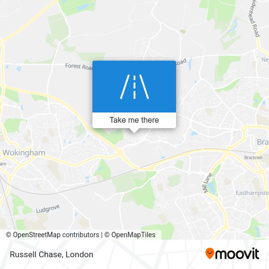 Russell Chase map