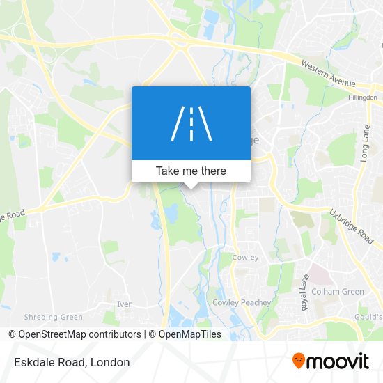 Eskdale Road map