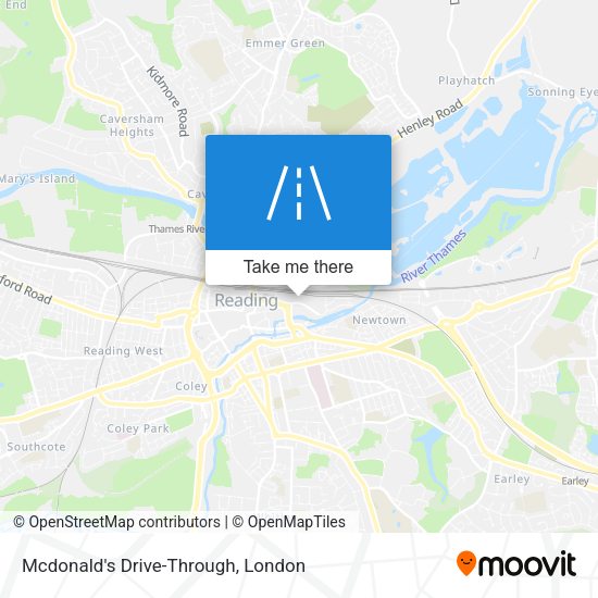 Mcdonald's Drive-Through map