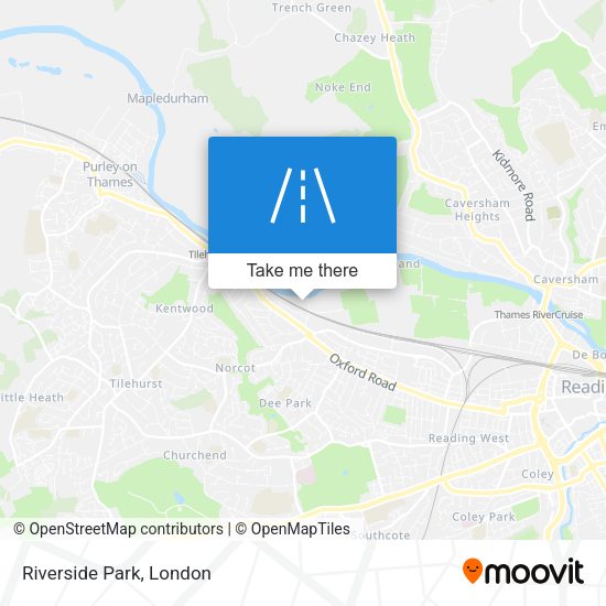 Riverside Park map
