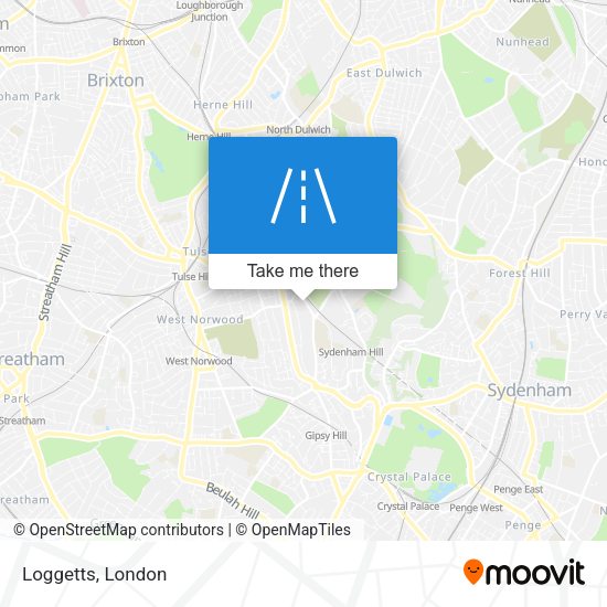Loggetts map