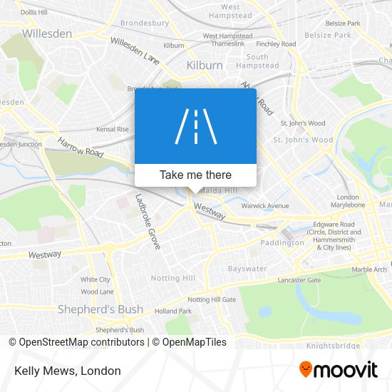 Kelly Mews map