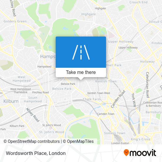 Wordsworth Place map