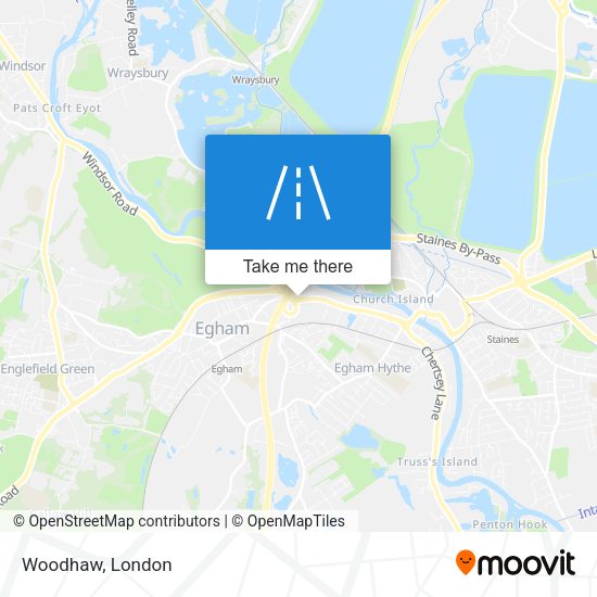 Woodhaw map