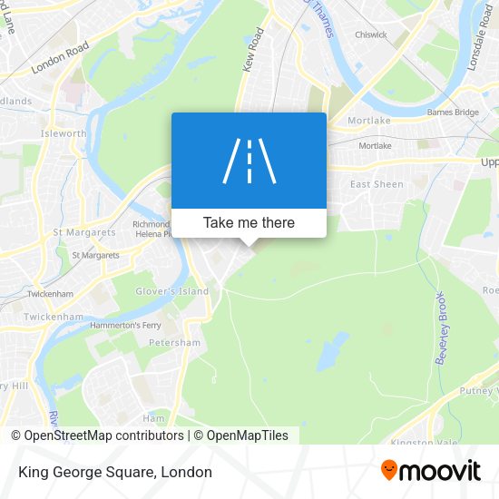 King George Square map