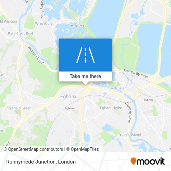 Runnymede Junction map