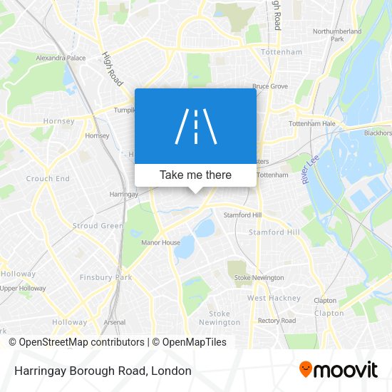 Harringay Borough Road map