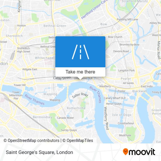 Saint George's Square map