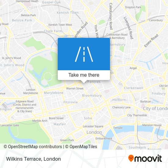 Wilkins Terrace map