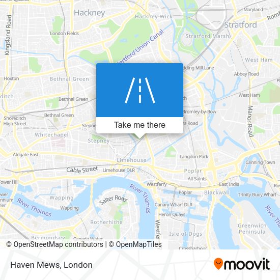 Haven Mews map