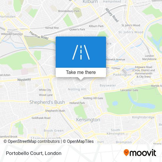 Portobello Court map
