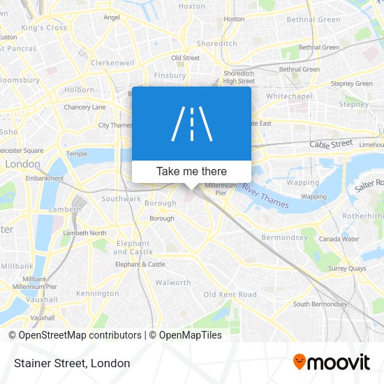Stainer Street map