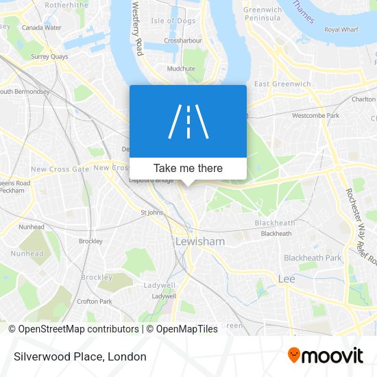 Silverwood Place map
