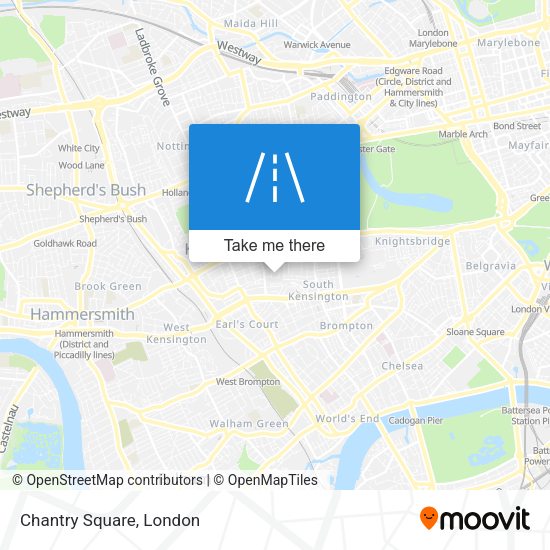 Chantry Square map