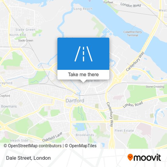 Dale Street map