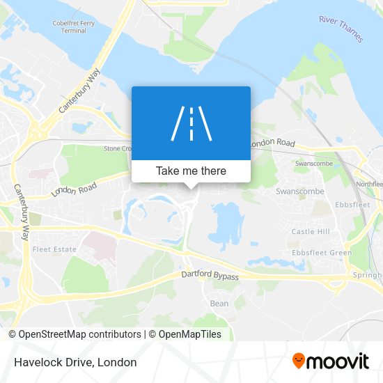 Havelock Drive map