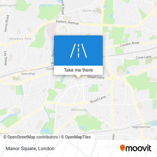 Manor Square map