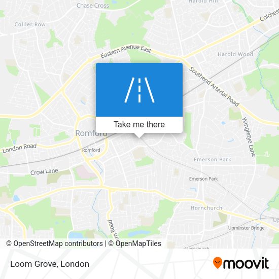 Loom Grove map
