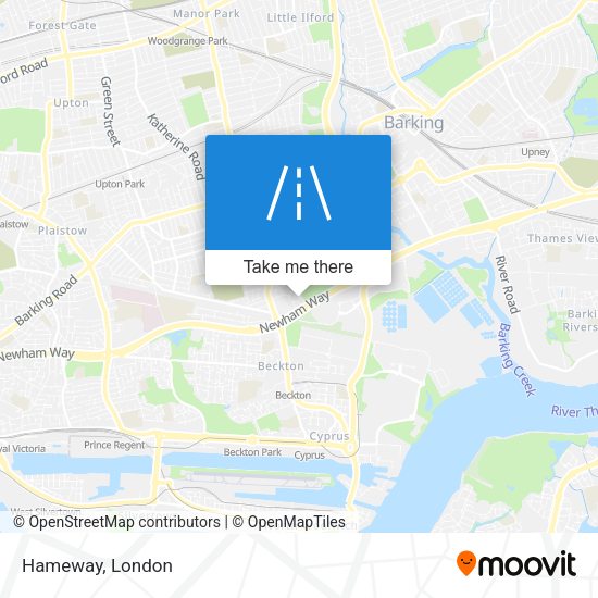 Hameway map