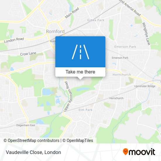 Vaudeville Close map