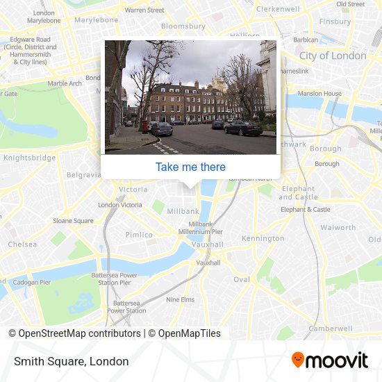 Smith Square map