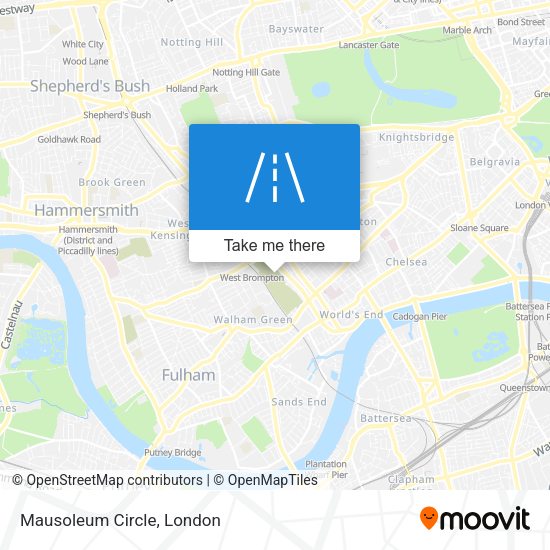 Mausoleum Circle map