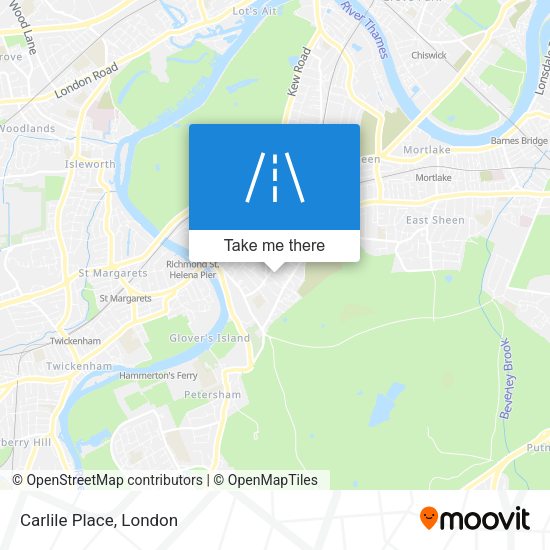 Carlile Place map