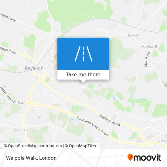 Walpole Walk map