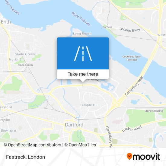 Fastrack map