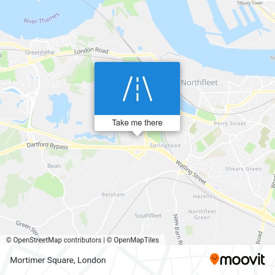 Mortimer Square map