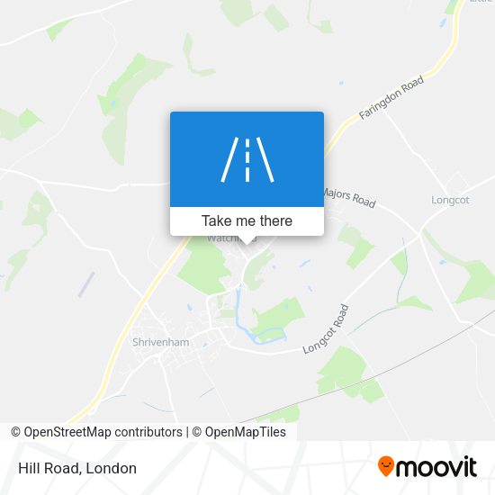 Hill Road map