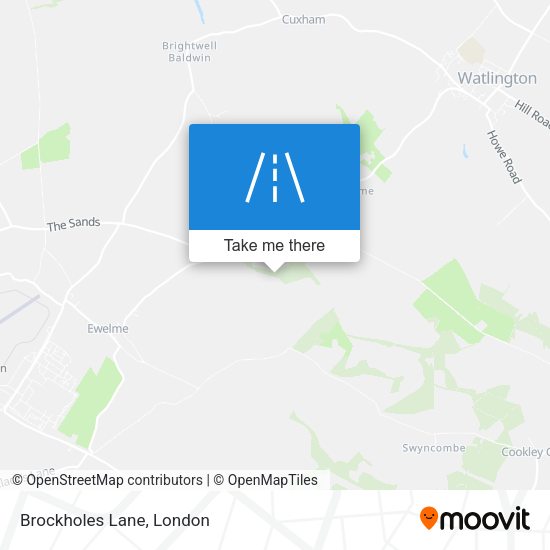 Brockholes Lane map