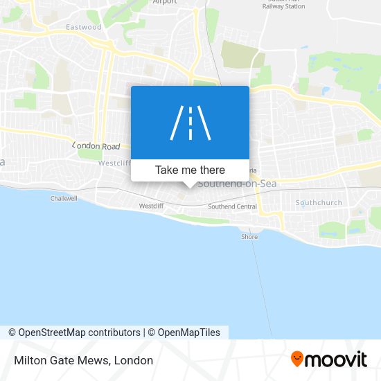 Milton Gate Mews map