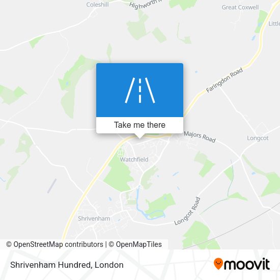 Shrivenham Hundred map