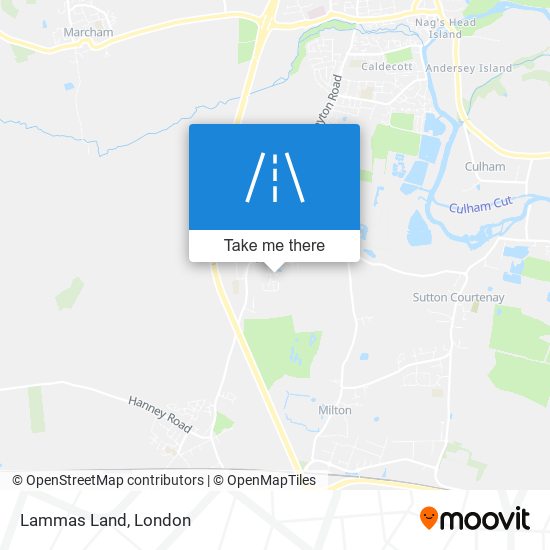 Lammas Land map