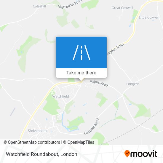Watchfield Roundabout map