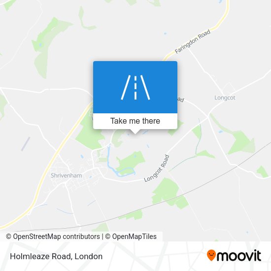 Holmleaze Road map