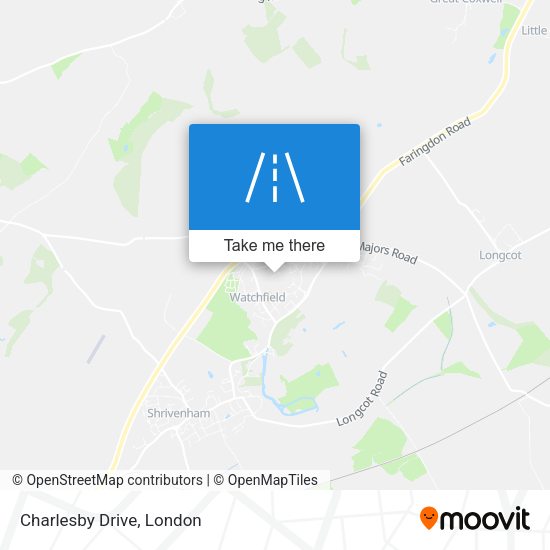 Charlesby Drive map