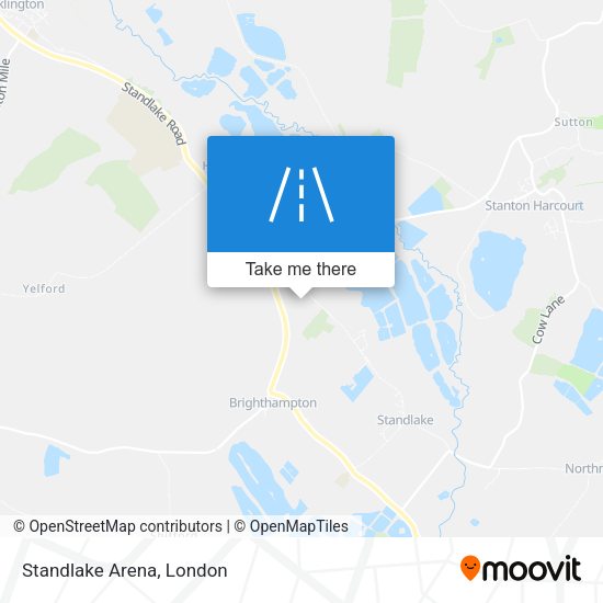 Standlake Arena map