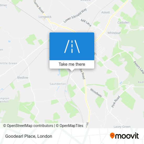 Goodearl Place map