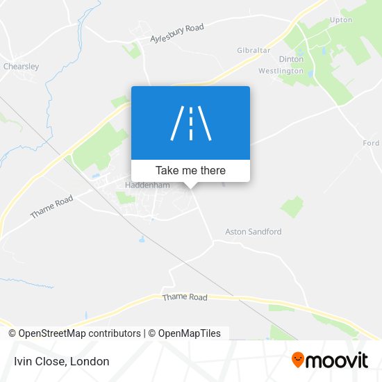 Ivin Close map