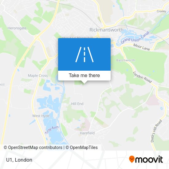 U1 map
