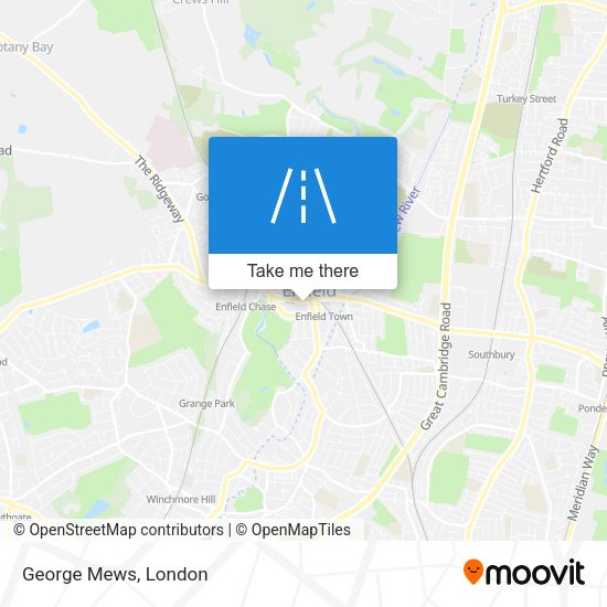 George Mews map
