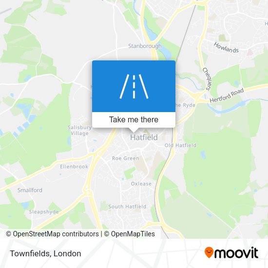 Townfields map