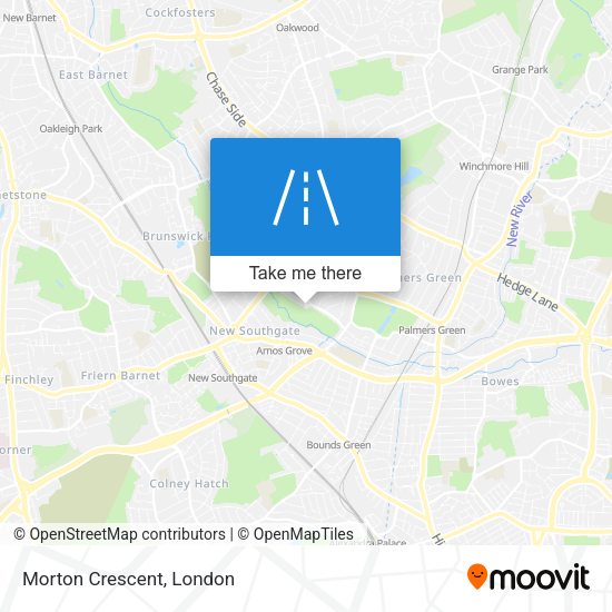 Morton Crescent map