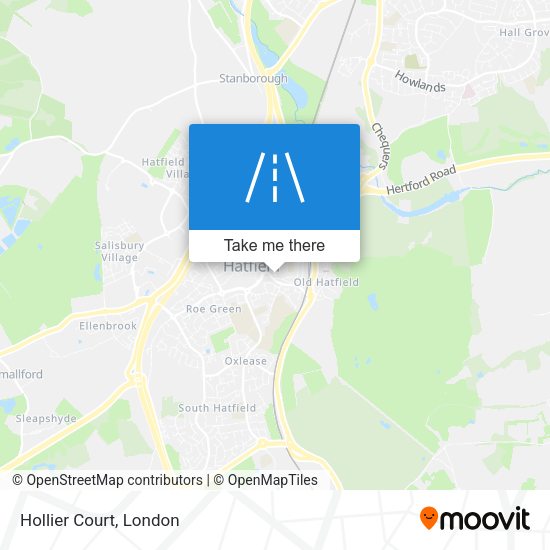 Hollier Court map