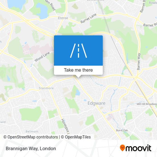 Brannigan Way map