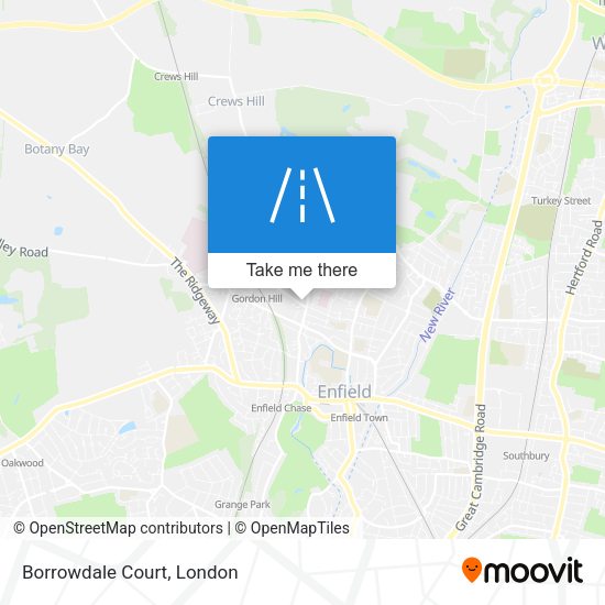 Borrowdale Court map