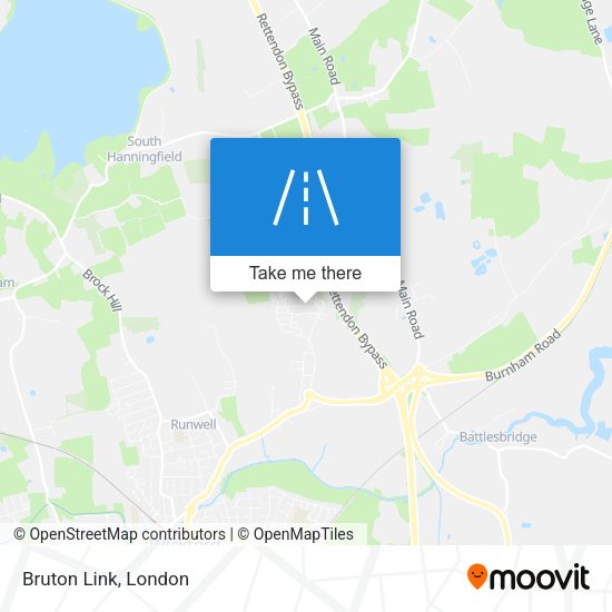 Bruton Link map